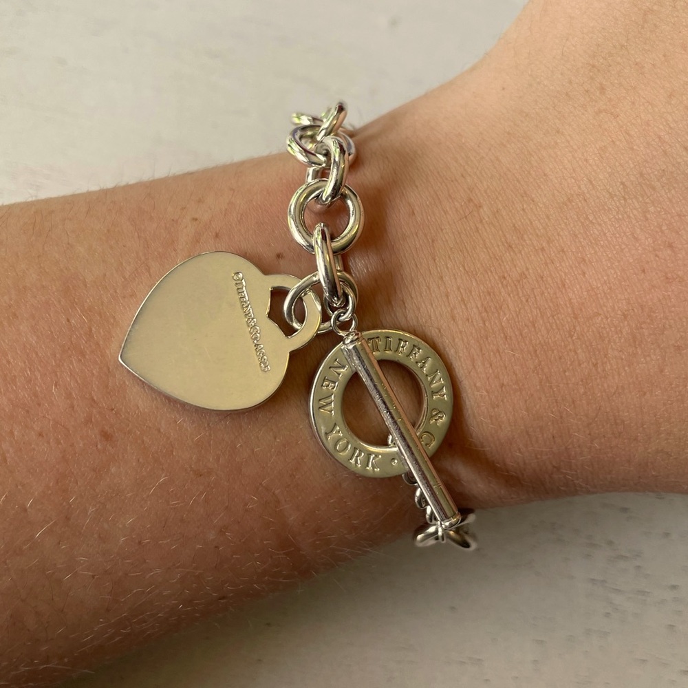 Tiffany Heart Tag Toggle Bracelet